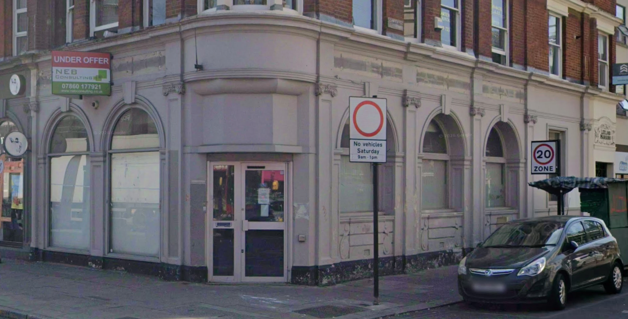 Former commercial unit before refurbishment