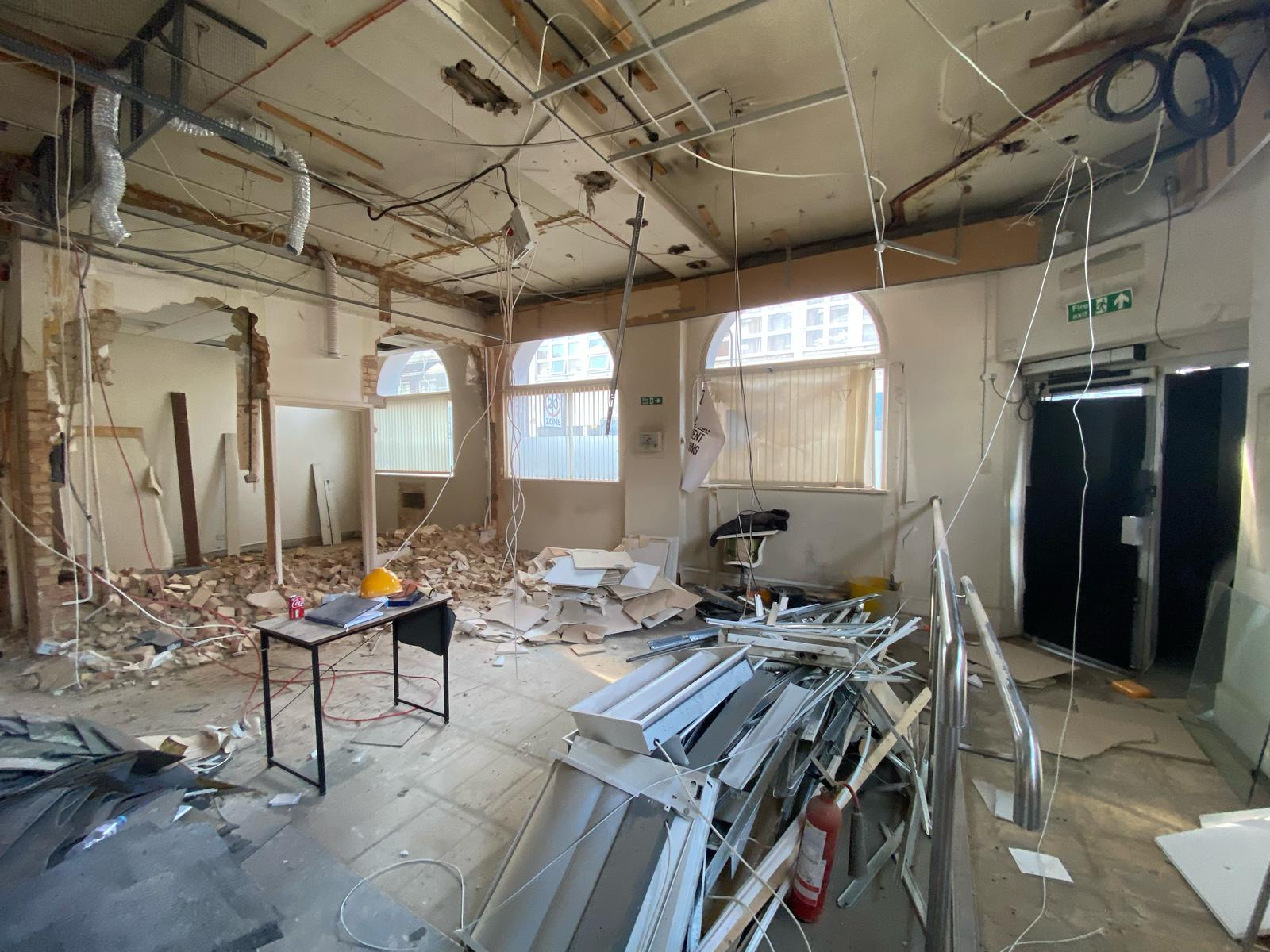 Internal demolition and strip out